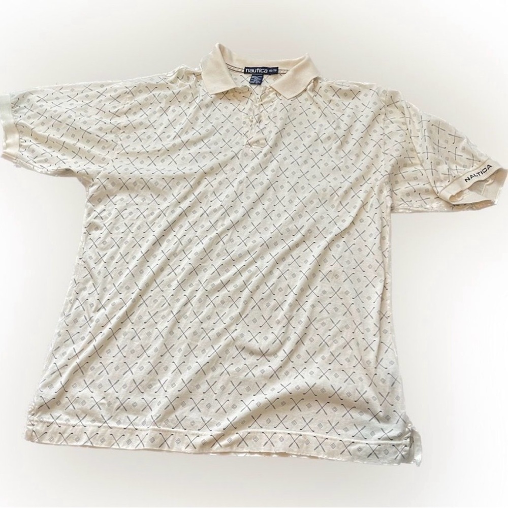 Mens Nautica Golf Collar Polo Shirt - Picture 2 of 7